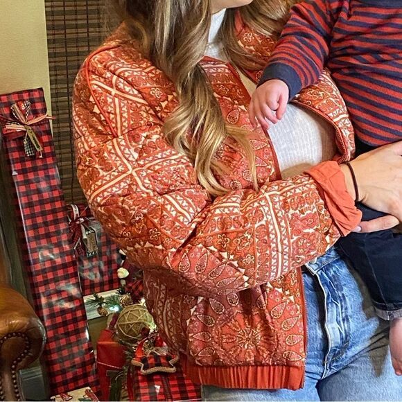 Paisley patterned bomber jacket - Picture 2 of 2